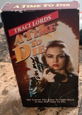 A Time to Die 1995 VHS Traci Lords, Richard Roundtree, Erotic, Action - Image 1 of 4
