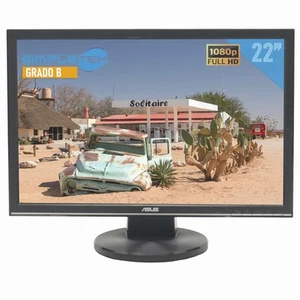 Asus VW222U Monitor LCD Display 22" 16:9 PC VGA Computer - Picture 1 of 6