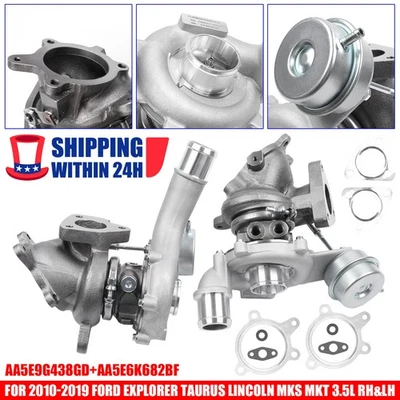 Genuine Turbo Turbocharger for 2010-2019 Ford Explorer Flex Lincoln MKS MKT 3.5L - Image 1 of 4