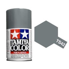 Gris clair Métal Brillant Spray de 100ml-tamiya Ts42
