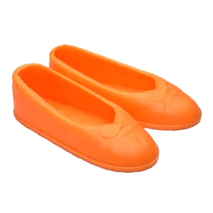 Barbie Skipper Paar orange Slipper flache Ballerinas Vintage 80er 90er - Bild 1 von 2