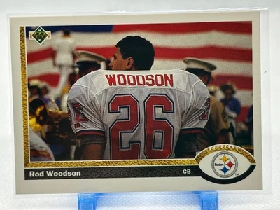 Rod Woodson 1991 Upper Deck #111 - Pittsburgh Steelers - Image 1 of 2