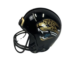 NFL 1995 Jacksonville Jaguars Florida Helmet Bank Coin Piggy Bank Metal Helmet - Picture 1 of 6