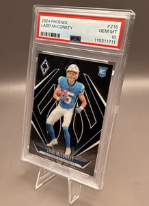 2024 Panini Phoenix Ladd McConkey #216 RC Los Angeles Chargers PSA 10 Rookie - Picture 1 of 2