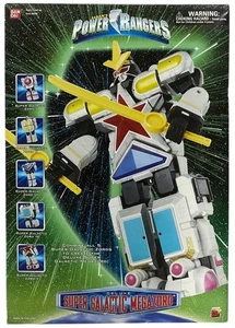 Power Rangers Lost Galaxy Deluxe Super Galactic Megazord Vintage 1999 Set NEU Bandai - Bild 1 von 16