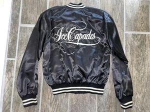 Vintage Kids Birdie ICE CAPADES Varsity Button Up Jacket M - Picture 1 of 4