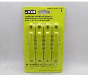 RYOBI Fixed Serrated Replacement Blades (8-Pack) AC052N1FB Fits 2-in-1 Trimmers - Picture 1 of 2
