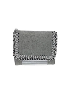 STELLAMcCARTNEY Favela Small Flap Wallet Polyester Grey 431000 W9132 - Picture 1 of 6