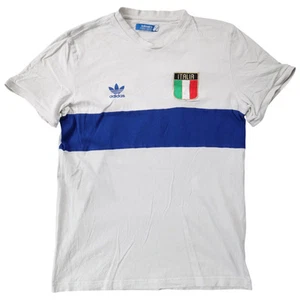Italy T-Shirt #7 Adidas Originals Herren Größe M Mehrfarbig Colourblock - Bild 1 von 8