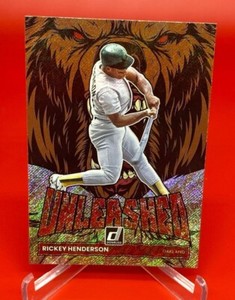 2022 Panini Donruss - Rickey Henderson UL-17 Unleashed Rapture  
