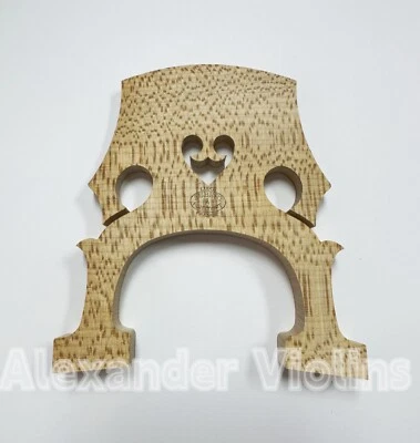 Aubert Cello Bridge  "LUXE"  4/4 Size  (100 mm)-- French  Style  Free Shipping - Image 1 of 4