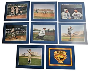 1993 The Sporting News CONLON COLLECTION Colar Masters 8x10 Baseball COA - Foto 1 di 7