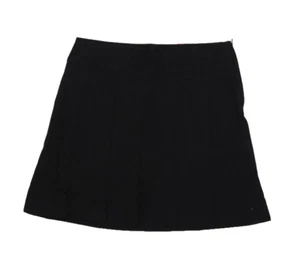 The Children's Place Girls Black Side Zip Uniform Adjustable Waist Skort 14 - Picture 1 of 8