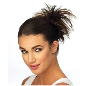 Pop by Hairdo Wavy Wrap Synthetic Hair Ebony Black R2 Tru2Life Heat-Friendly New - Picture 1 of 3
