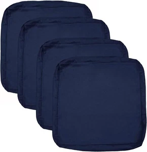 1 Pc / 4 Pc WATERPROOF OUTDOOR PATIO CUSHION COVERS Navy Blue 24 X 22 X 4 (A3) - Picture 1 of 2