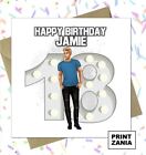 Personalised Birthday Card for Male Grandson Son Nephew 16th 18th 21st 30th 40th