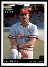 1991 Classic Best Jay North St. Petersburg Cardinals #11
