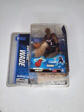NBA Dwayne Wade Miami Heat Black Jersey Series 9 McFarlane Debut Action Figure