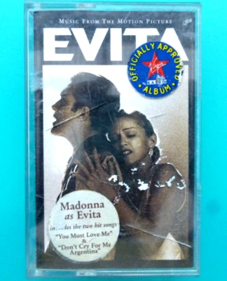 MADONNA  MUSIC FROM THE MOTION PICTURE EVITA  CASSETTE - Image 1 of 3