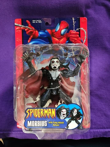 NEW - MORBIUS - 6" Action Figure - SPIDER-MAN - TOY BIZ 2004 MARVEL New 70039 Cover