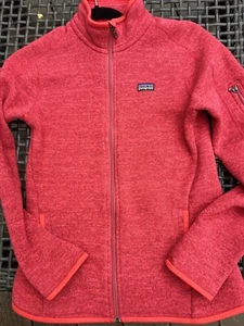 Patagonia Better Sweater Full Zip Fleecejacke Damen Größe Small rot - Bild 1 von 6