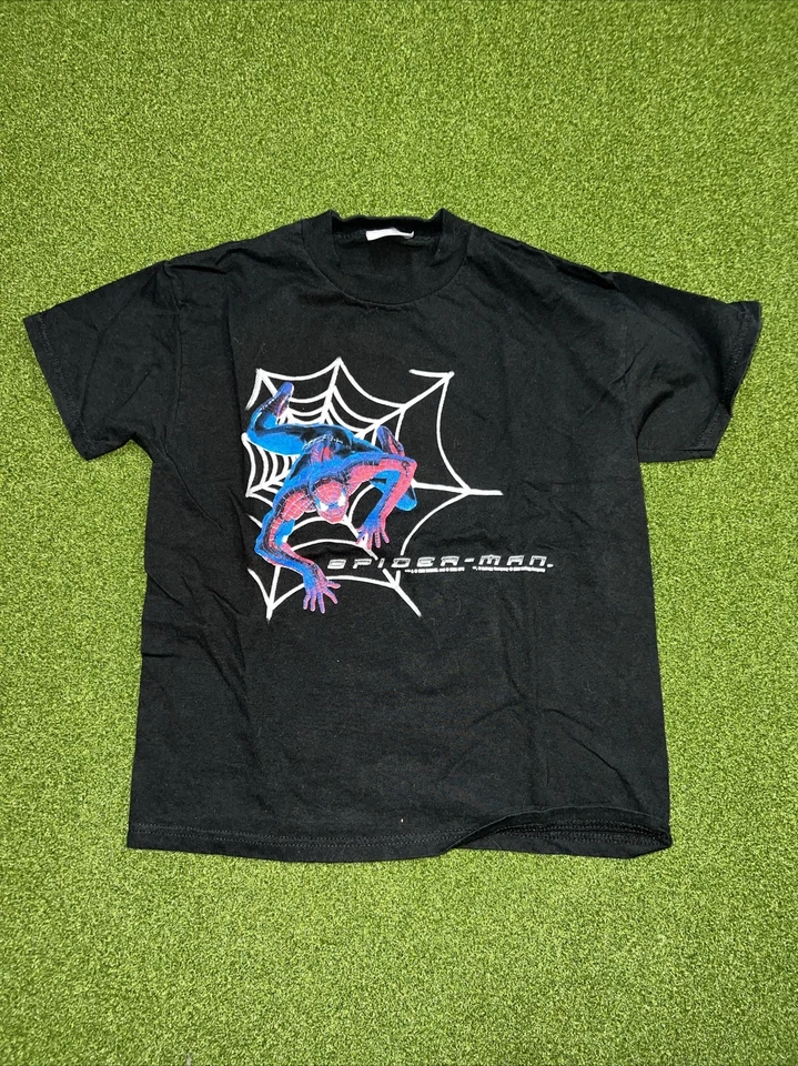 Camiseta Vintage 2002 Homem-Aranha Pop Tarts Filme Marvel Anos 90 Juventude Média - Imagem 1 de 4