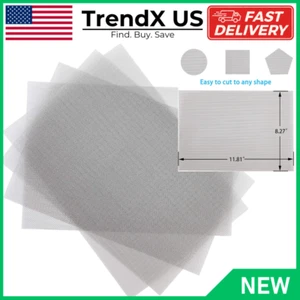 Confezione 4 Schermo Rete Filo Tessuto Acciaio Inox 304 Foro 1mm 20 Antiruggine - Foto 1 di 8