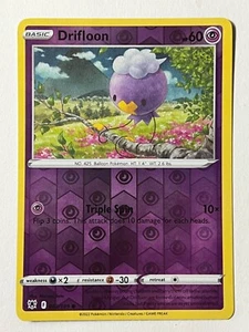Drifloon 063/189 Reverse Holo Common Astral Radiance Pokemon - Picture 1 of 6