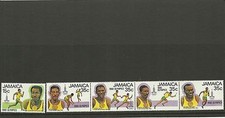 JAMAICA SG498-502-OLYMPIC GAMES MOSCOW MNH