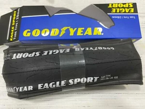 Goodyear Eagle Sport Tube Type 700x28 Cycling Road single Tire (Black) - Picture 1 of 4