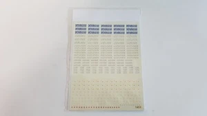 GAULOISES DECALS N.11 1/43 (BMW PEUGEOT RENAULT OPEL CITROEN MERCEDES) N/ AMR - Bild 1 von 1