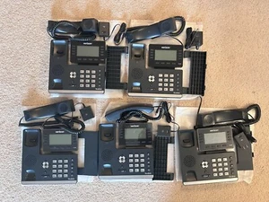 Yealink SIP-T53W 8-lines VoIP Business Phone x 5 - Picture 1 of 7