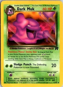 Dark Muk 41/82 2000 Team Rocket Unlimited Regular Uncommon - Picture 1 of 3