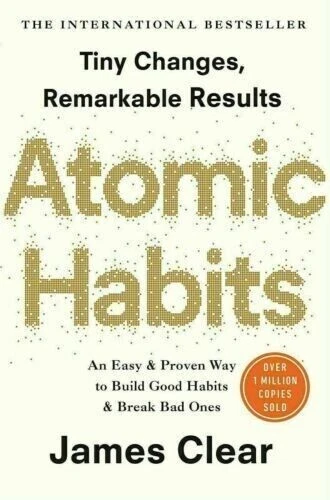 Atomic Habits by James Clear Build Good Habits Brand USA Stock Free Shipping - Image 1 of 4