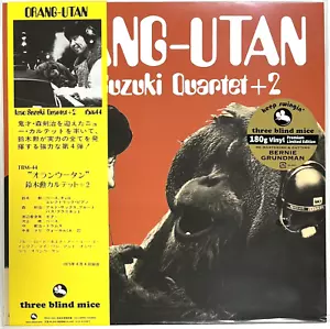 Isao Suzuki Quartet+2 / Orang-Utan 1975 Vinyl LP 180g Limited Edition Japan Jazz - Picture 1 of 2