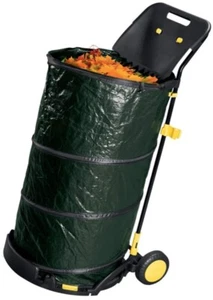 Carrello Raccogli Foglie in Acciaio 150 Litri Ranieri Verde - Foto 1 di 6