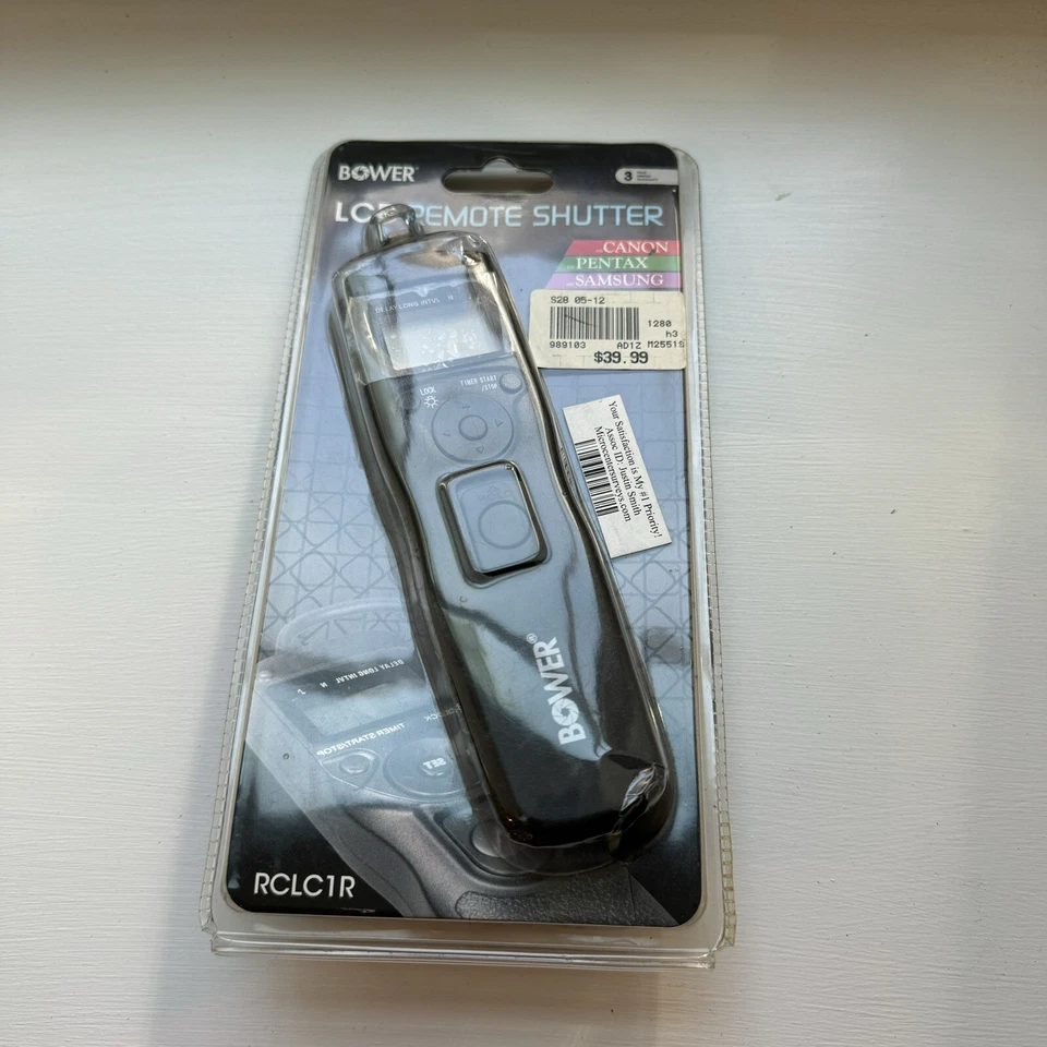 NEW Bower LCD Remote Shutter - Image 1 of 4