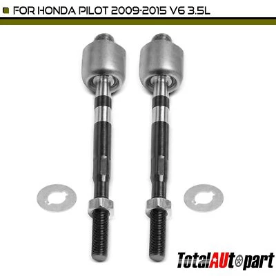 2x Tie Rod End for Honda Pilot 2009 2010 2011 2012 2013 2014 2015 V6 3.5L Front - Image 1 of 4