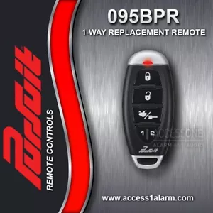 NEW Pursuit 095BPR 1-Way Remote Control FCC ID: ELVATID - Picture 1 of 3