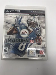 PS3 Spiel - Madden 13 für Sony PlayStation 3.  NFL. Ausgezeichnet. GETESTET. - Bild 1 von 4