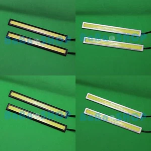 2x Super Bright COB White LED Daytime Running Light DRL Fog Driving Lamp DC 12V - Picture 1 of 5