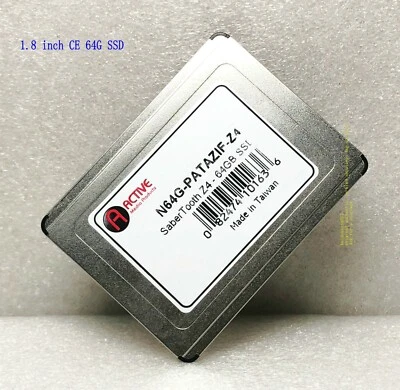 ACTIVE N64G-PATAZIF-Z4 SaberTooth Z4-64GB 1.8'' CE Interface SSD - Image 1 of 4