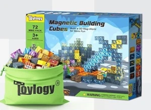Magnetische Bauwürfel - Baumine Magnet World Sword Edition - 72 Stück - NEU - Bild 1 von 6