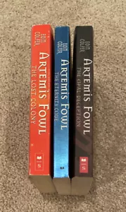 Lot 3 Artemis Fowl Series Set Books by Eoin Colfer ~ No. 3, 4 & 5 - Imagen 1 de 3