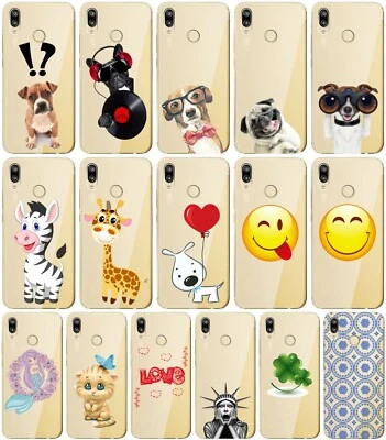 CUSTODIA COVER MORBIDA TRASPARENTE IN TPU PER XIAOMI REDMI NOTE 7 FANTASIA U10 - Immagine 1 di 2