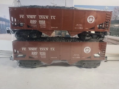 ATLAS #220022 #220041 PENNSYLVANNIA 2 BAY HOPPER 2 Pack O/O27 - Image 1 of 4