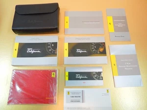 Ferrari California 2012 manual completo del propietario conjunto de EE. UU. excelente - Imagen 1 de 22