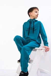 Boys’ Hoodie and Pants Set – Elastic Cuffs, Side Pockets & Adjustable Hood, A... - Picture 1 of 13