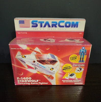 F-1400 Starwolf 1986 STARCOM Vintage Coleco MIB NEW Sealed - Image 1 of 4