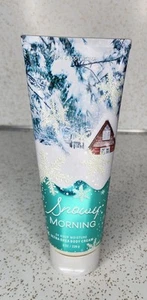 Bath & Body Works Snowy Morning Ultra Shea Body Cream Lotion 8oz NEW - Picture 1 of 2